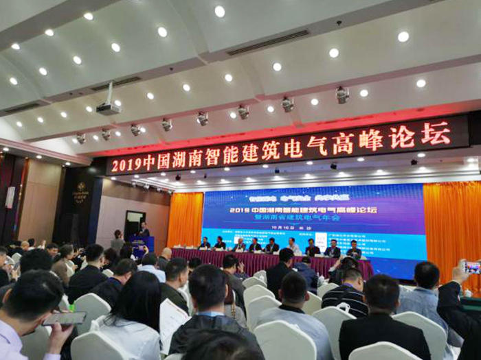 2019湖南省建筑電氣高峰論壇